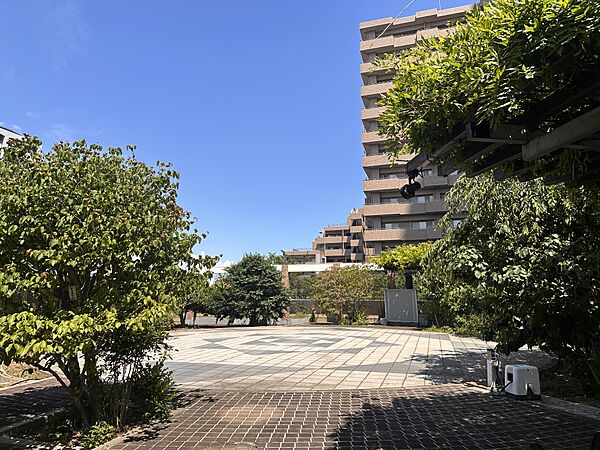 敷地内プライベートガーデン
