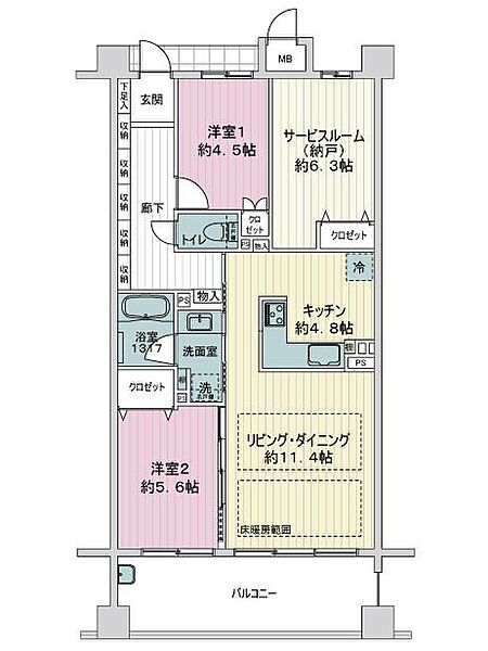 間取り：328000665839