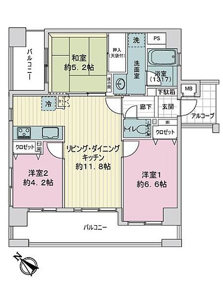 間取り：328000673479