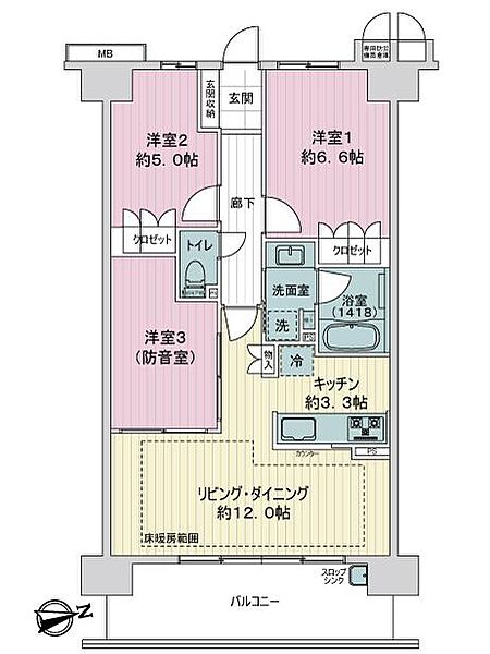 間取り：328000683415