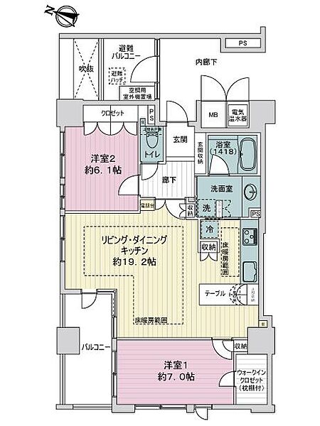 間取り：328000684575
