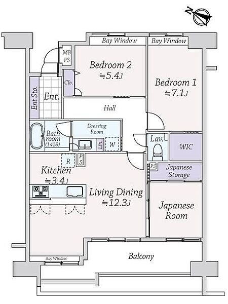 間取り：347000075918