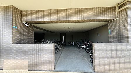 自転車置き場(使用料無料:2026.7.30現在)