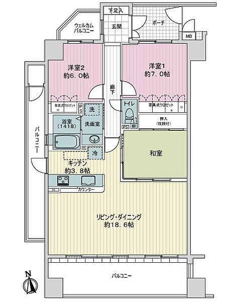 間取り：337000037662