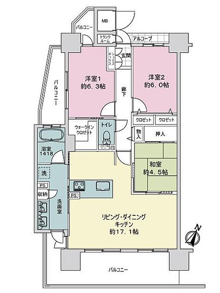 間取り：337000020714