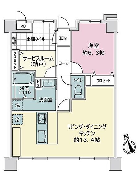 間取り：337000025365