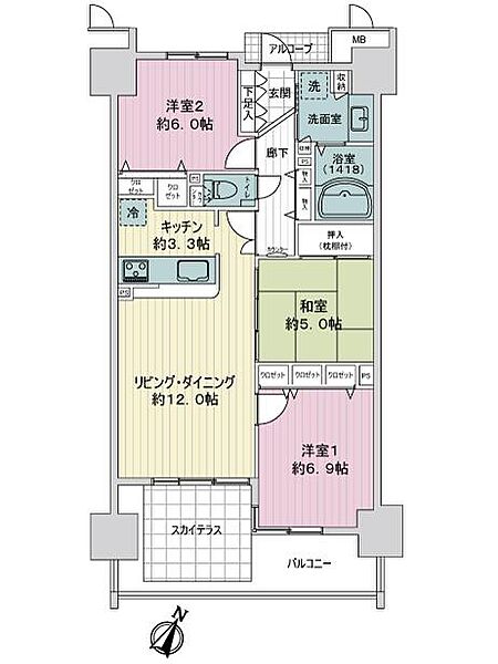 間取り：337000024115