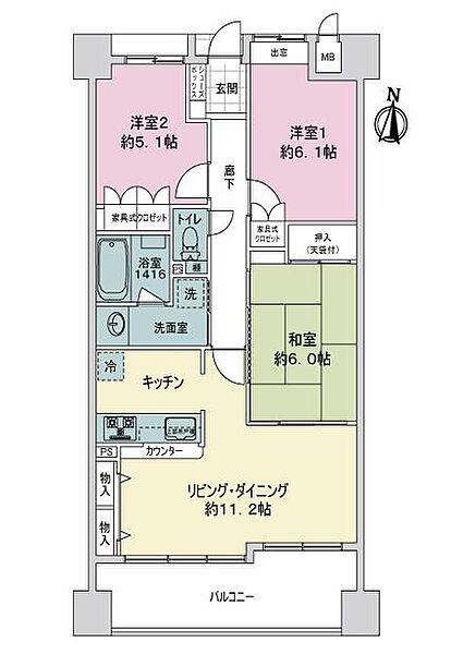 間取り：337000025862