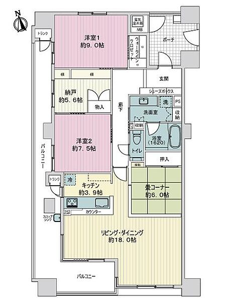 間取り：337000027084