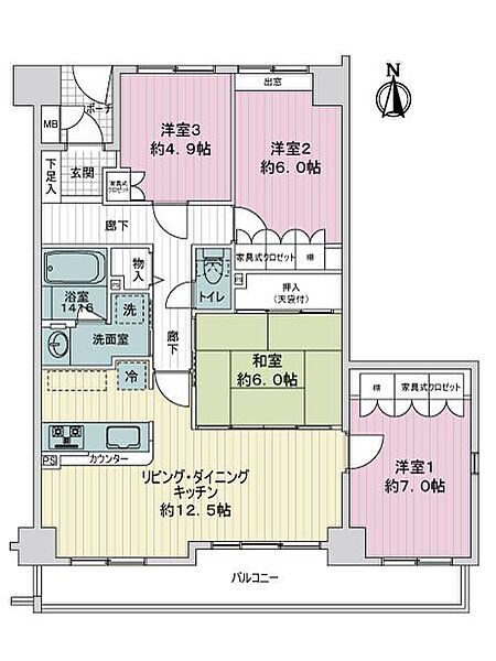 間取り：337000029340