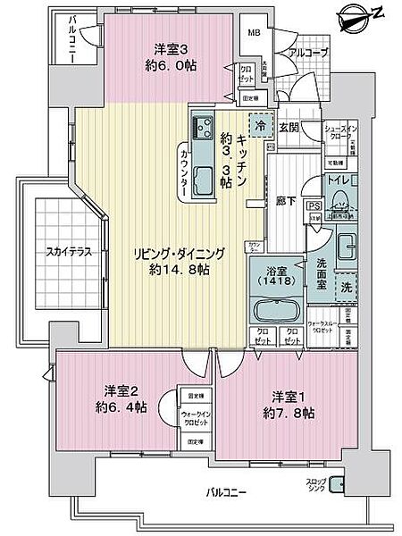 間取り：337000031445