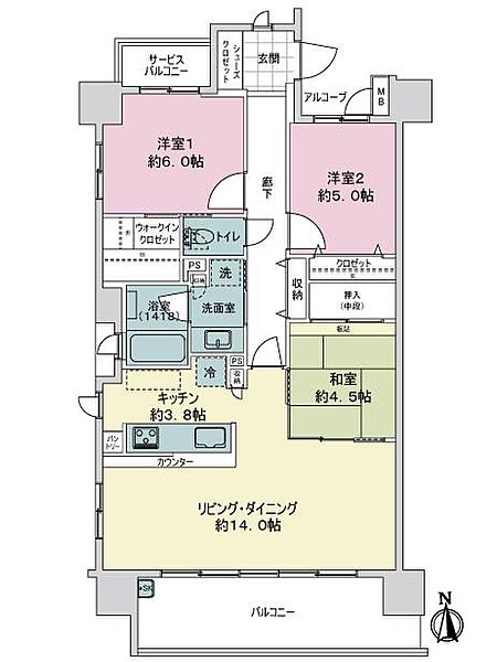 間取り：337000031869