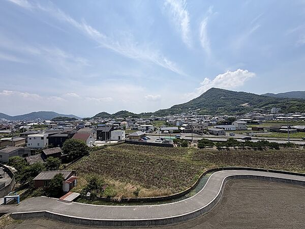 南側バルコニーからの眺望