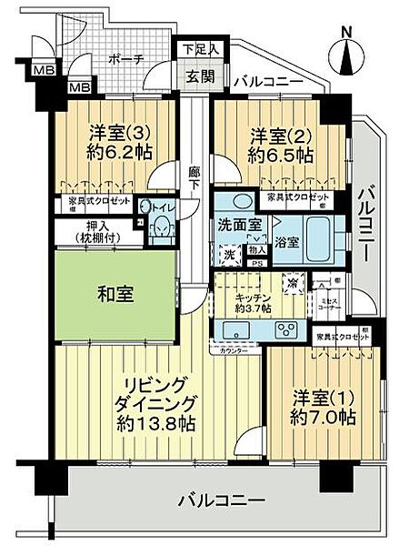 間取り：336000003322