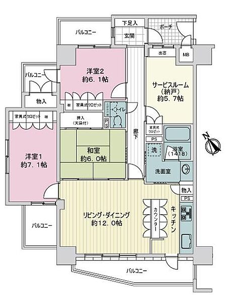 間取り：336000006216