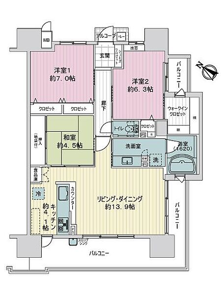 間取り：336000006916