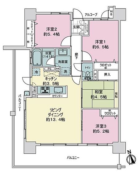 間取り：336000007466