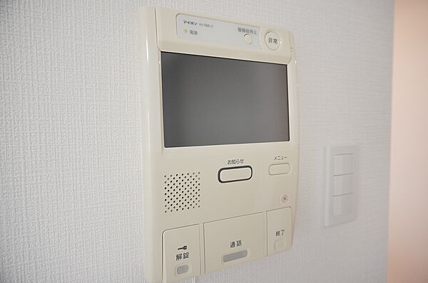 モニター付きインターホン