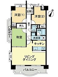 間取図画像 3LDK