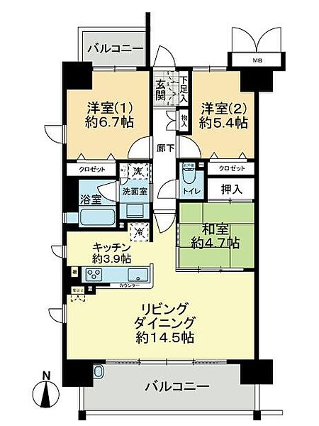間取り：333000056723