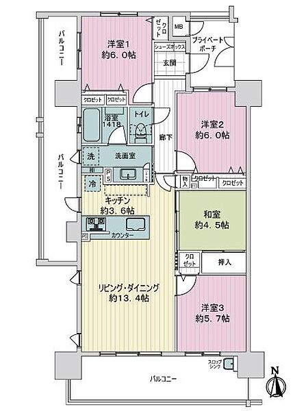 間取り：333000057038