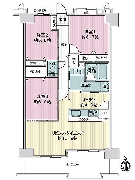 間取り：333000057822