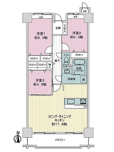 間取り：333000057836