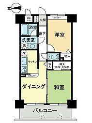 間取図画像 2DK