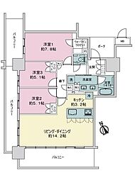 間取図画像 3LDK
