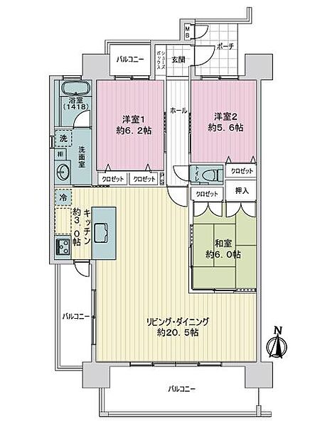 間取り：343000092438