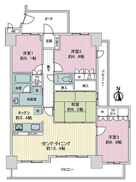 間取り：343000092727