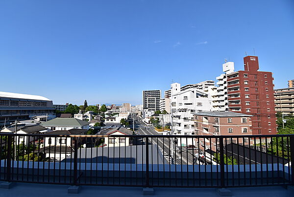 ルーフバルコニーからの眺望　（眺望は永続的に保証されるものではありません）