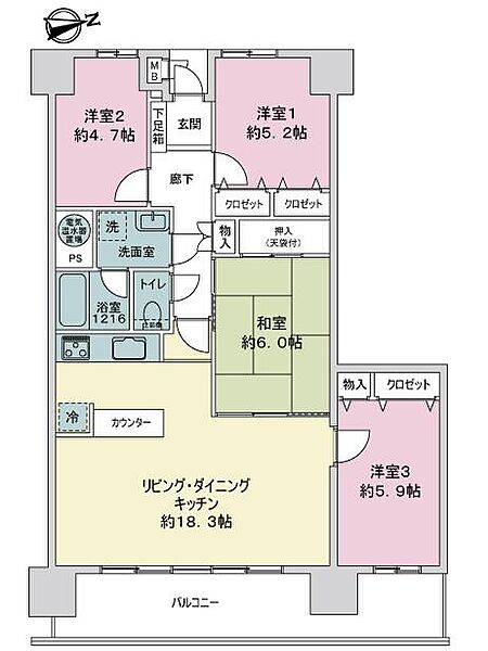 間取り：343000097843