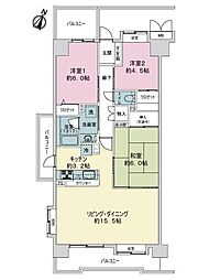 間取図画像 3LDK