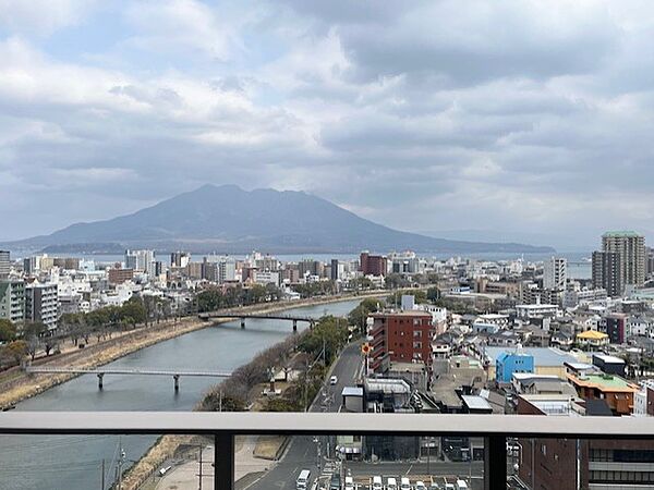 バルコニーからの眺望（眺望は永続的に保証されるものではありません。）