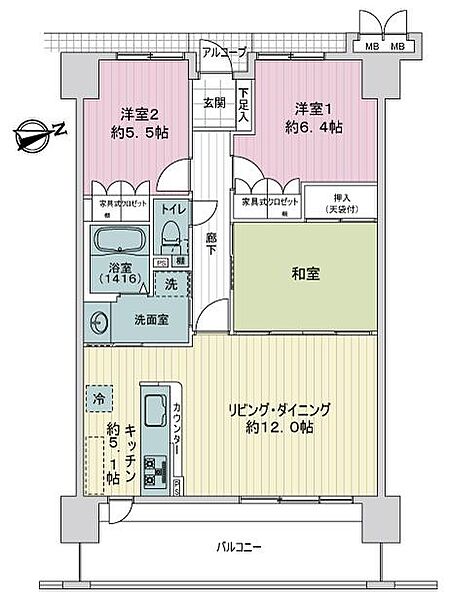 間取り：346000047159