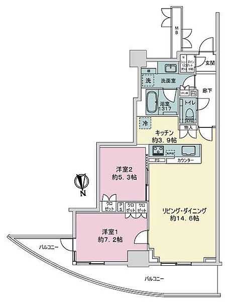 間取り：346000047365