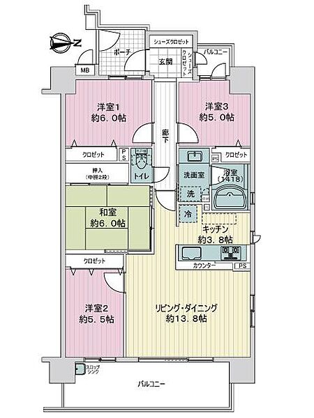 間取り：316000017107