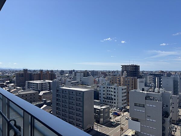 バルコニーからの眺望（南西方面）