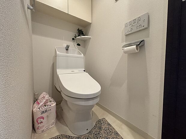 　温水洗浄便座を採用したトイレ