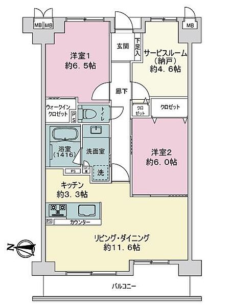 間取り：322000463481