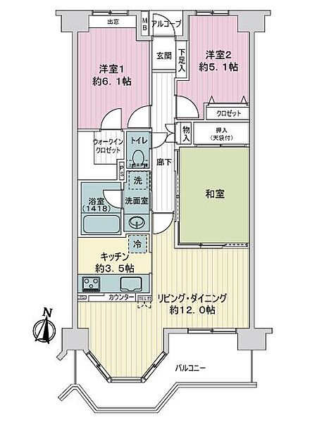 間取り：322000569685