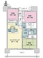 サーパス若里弐番館9階2,450万円