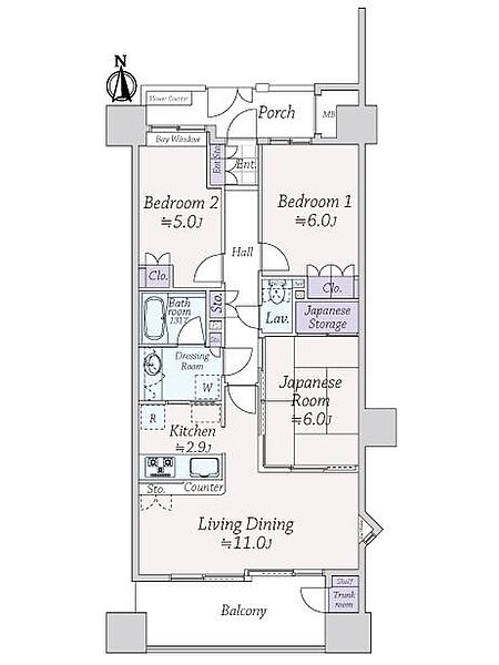 apartment 福島県郡山市長者３丁目4番5号