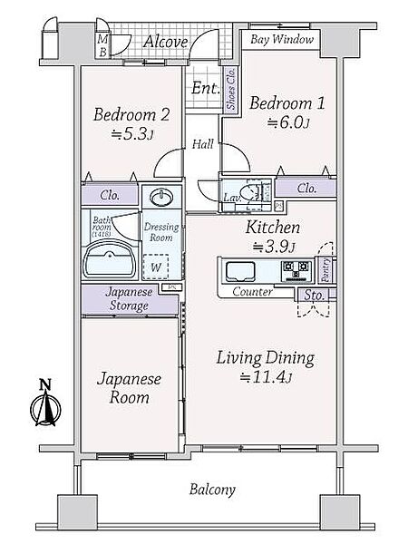 apartment 福島県郡山市長者３丁目4番5号