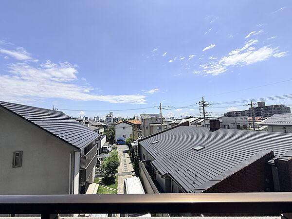バルコニーからの眺望（眺望は永続的に保証されるものではありません）