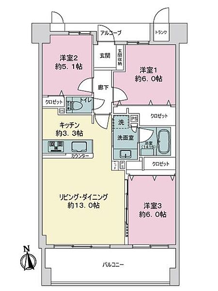 間取り：309000097419