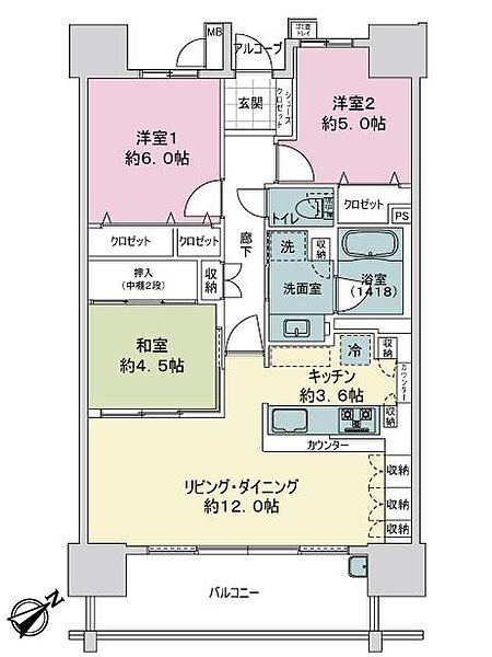 間取り：309000098508