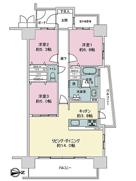 間取り：309000099163