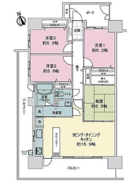 間取り：309000100780